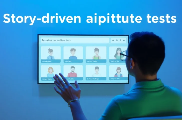 Experience Anewaptitude story-driven tests through interactive virtual job scenarios.