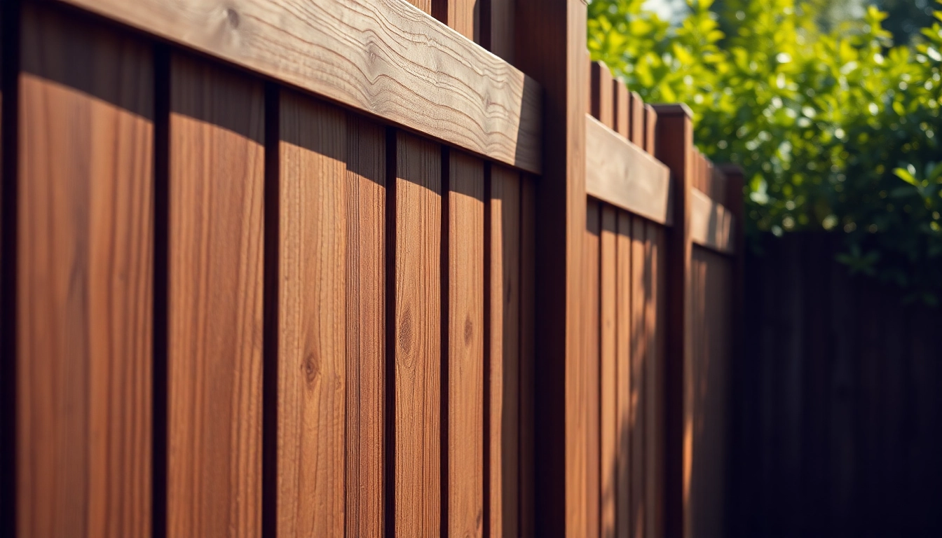 Explore stylish fencing companies Manchester offering beautiful wooden garden solutions.