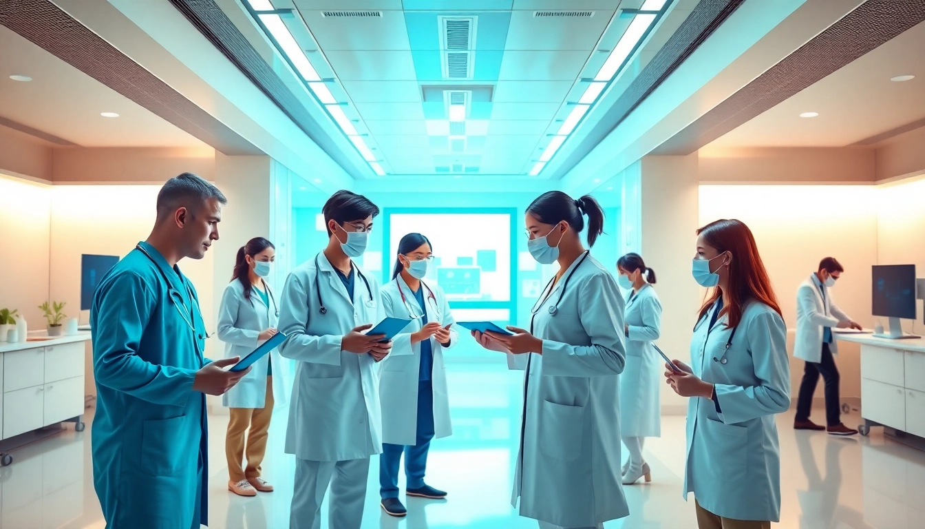 Explore healthcare advancements at www.informaticsview.com with professionals utilizing digital health tools.