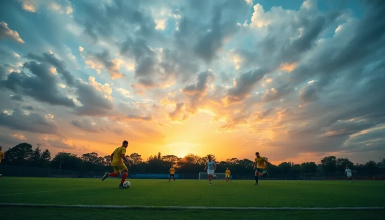 Improve your understanding of ราคาบอล while observing a thrilling soccer match in action-filled imagery.