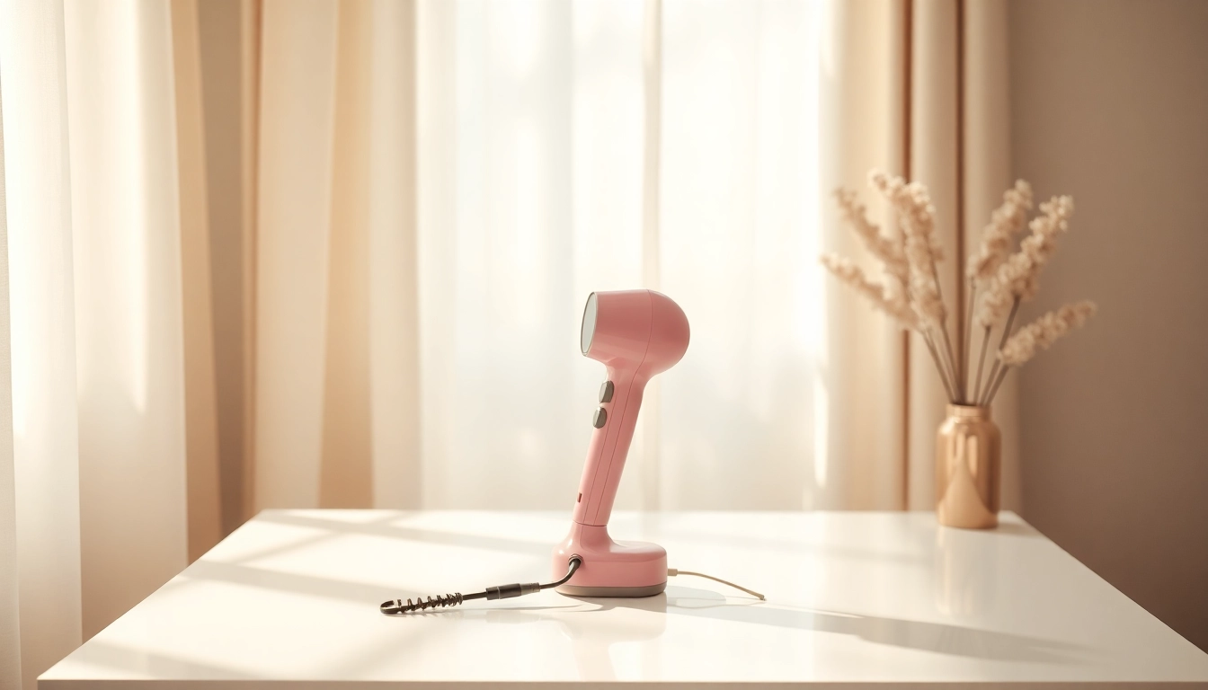 Using air hair stylers, achieve sleek and stylish hair with this pink air hair styler's innovative design.