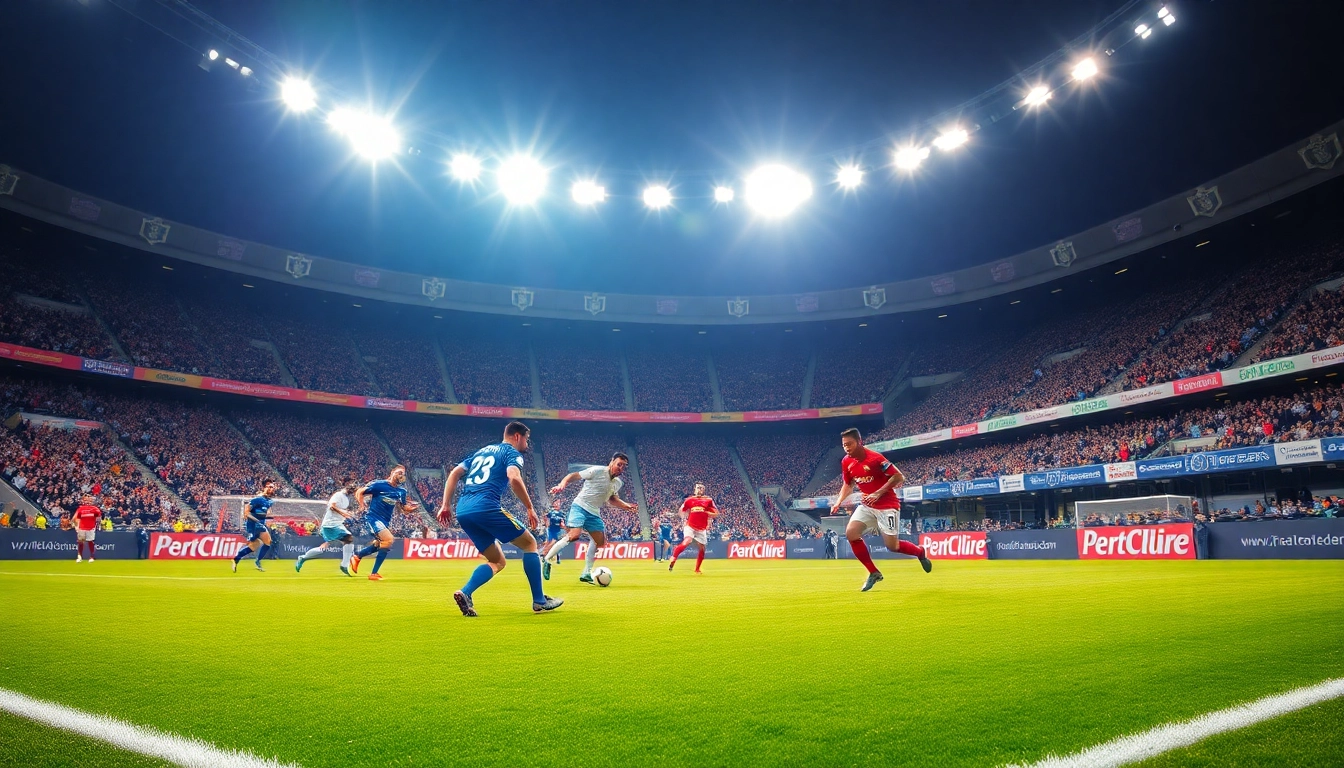 Experience ดูบอลฟรี with live action from thrilling soccer matches, capturing the intensity and passion of the game.