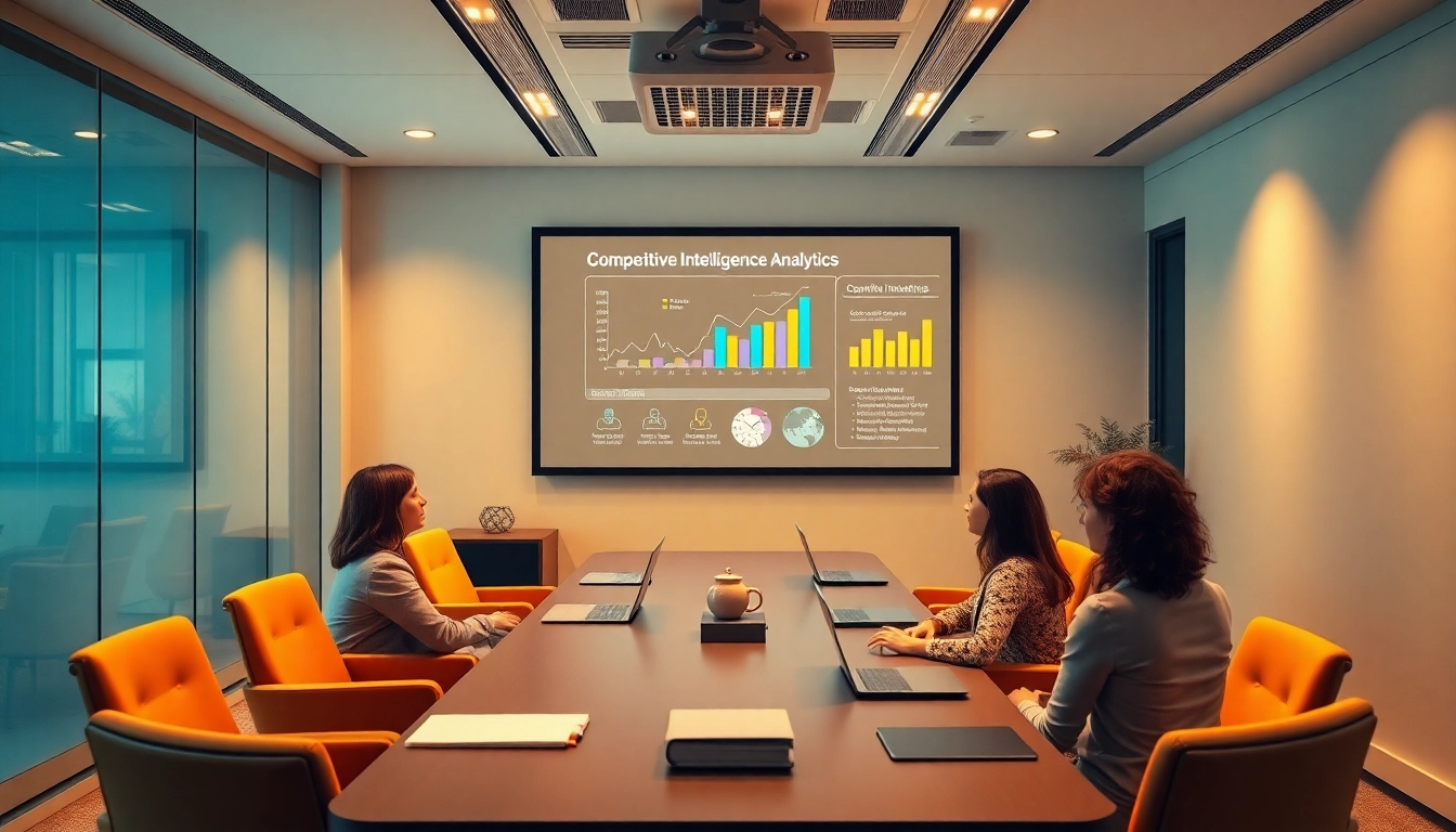 Enhance your business strategy with insights from competitive intelligence services, featuring analytics and collaboration.