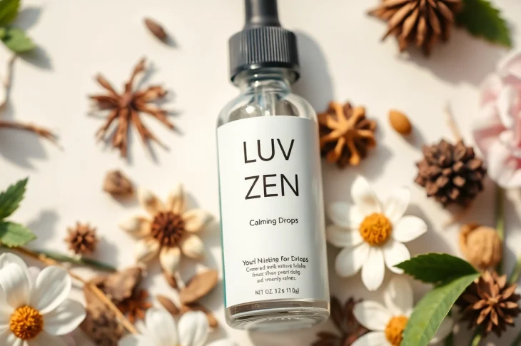 Evaluate LUV Zen Drops reviews highlighting its calming herbal ingredients for stress relief.