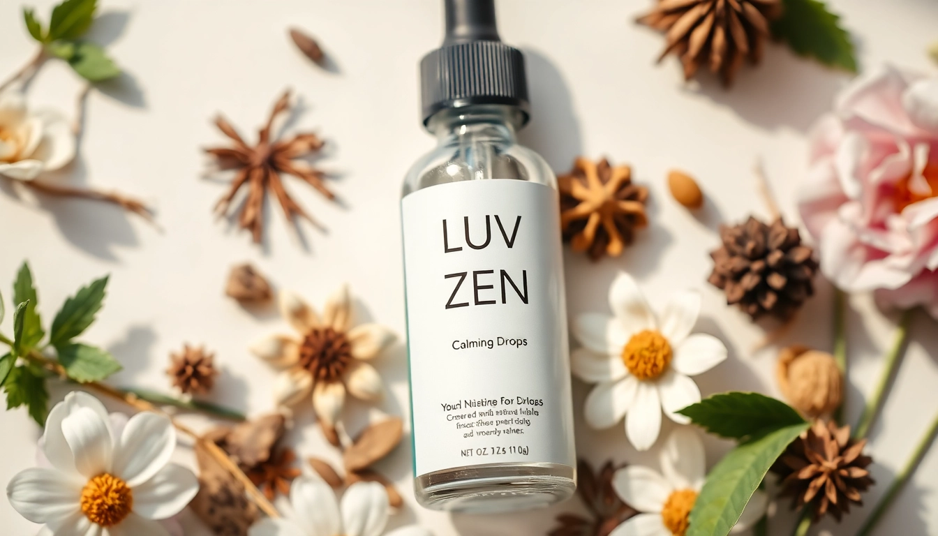 Evaluate LUV Zen Drops reviews highlighting its calming herbal ingredients for stress relief.
