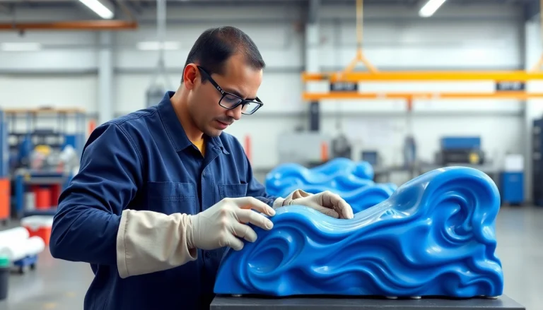 Efficient Blow Molding Machine Manufacturer showcasing modern design and technology in a factory setting.