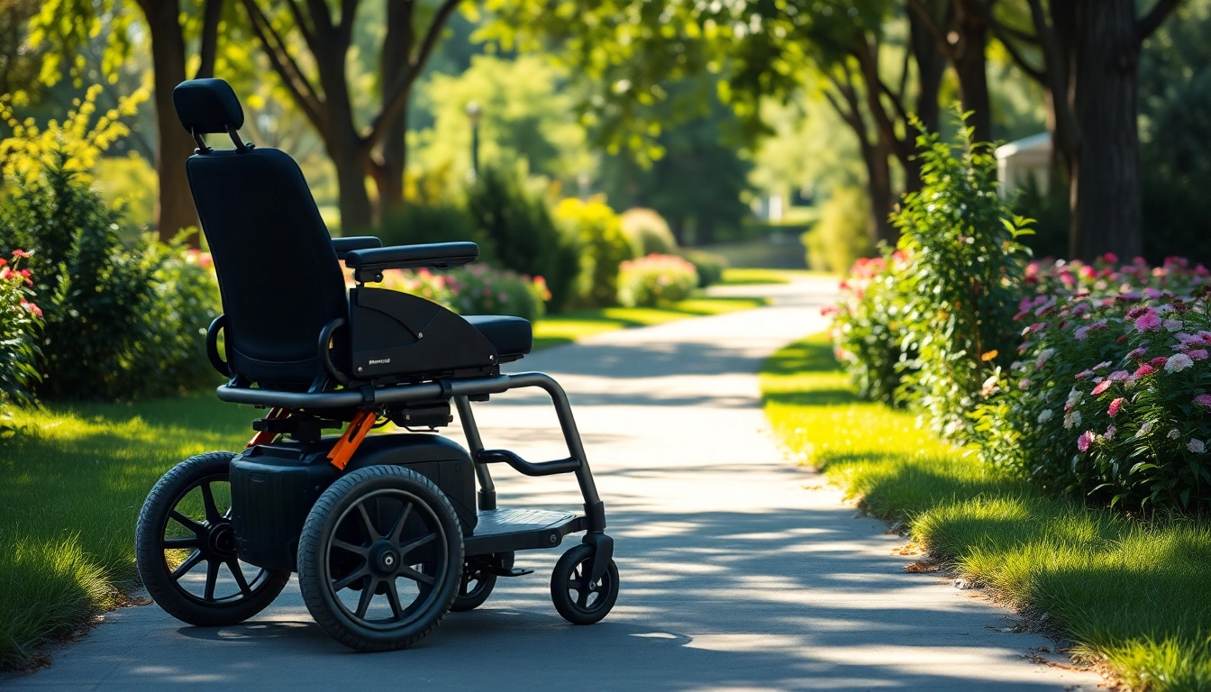 Navigate effortlessly with a stylish power wheelchair, enhancing mobility and outdoor experiences.