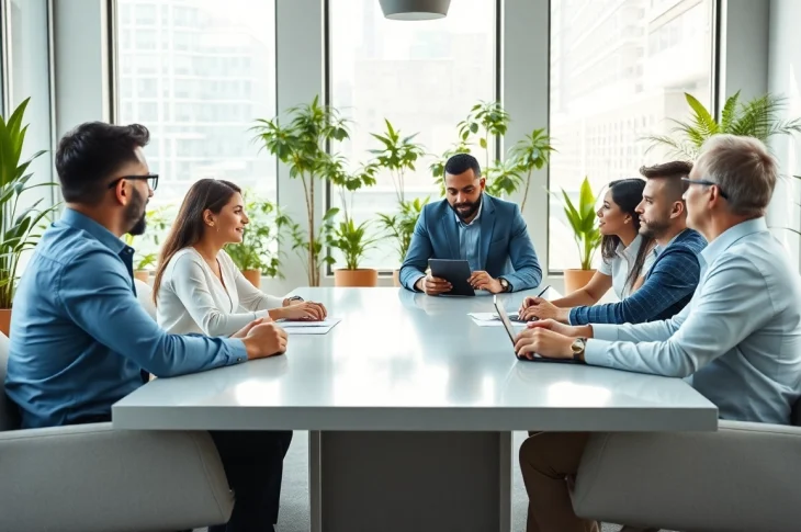 Analyze strategies to find competitor customers in a professional meeting.