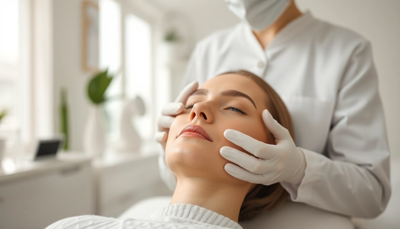 Administering the Fett-weg Spritze for effective body contouring and fat reduction.