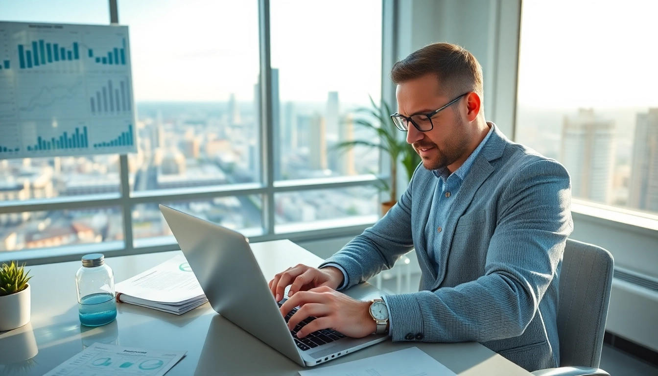 Le fonds d'investissement alternatif réservé analysé par un consultant financier dans un bureau moderne.
