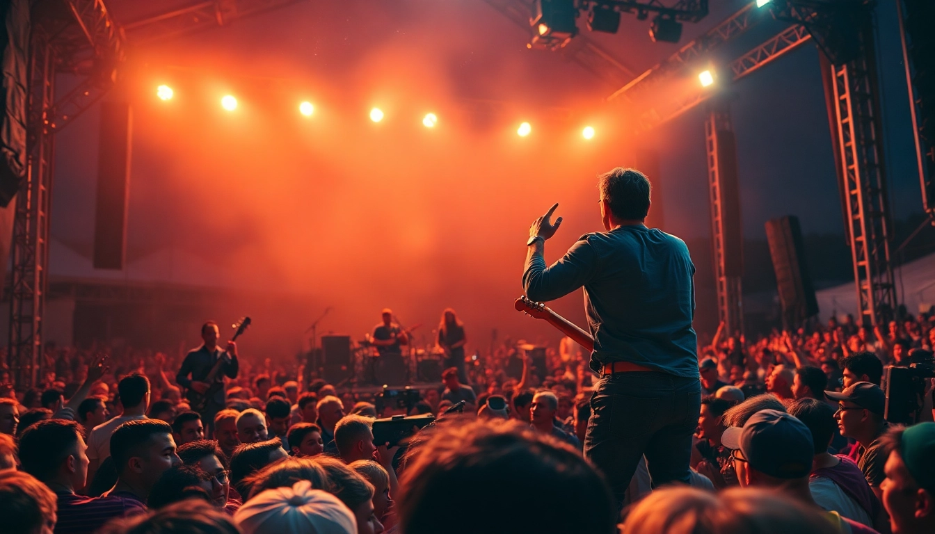 Showcasing relatable themes through a live music performance that captivates the audience.