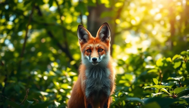 Watch a wild fox gracefully roaming in lush greenery, showcasing the essence of www.sudswild.com.