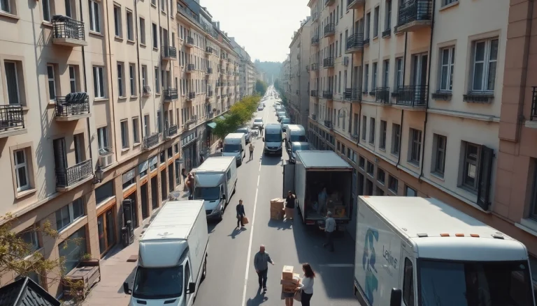 Efficient Umzug Nürnberg services in action with professional movers packing and transporting furniture.