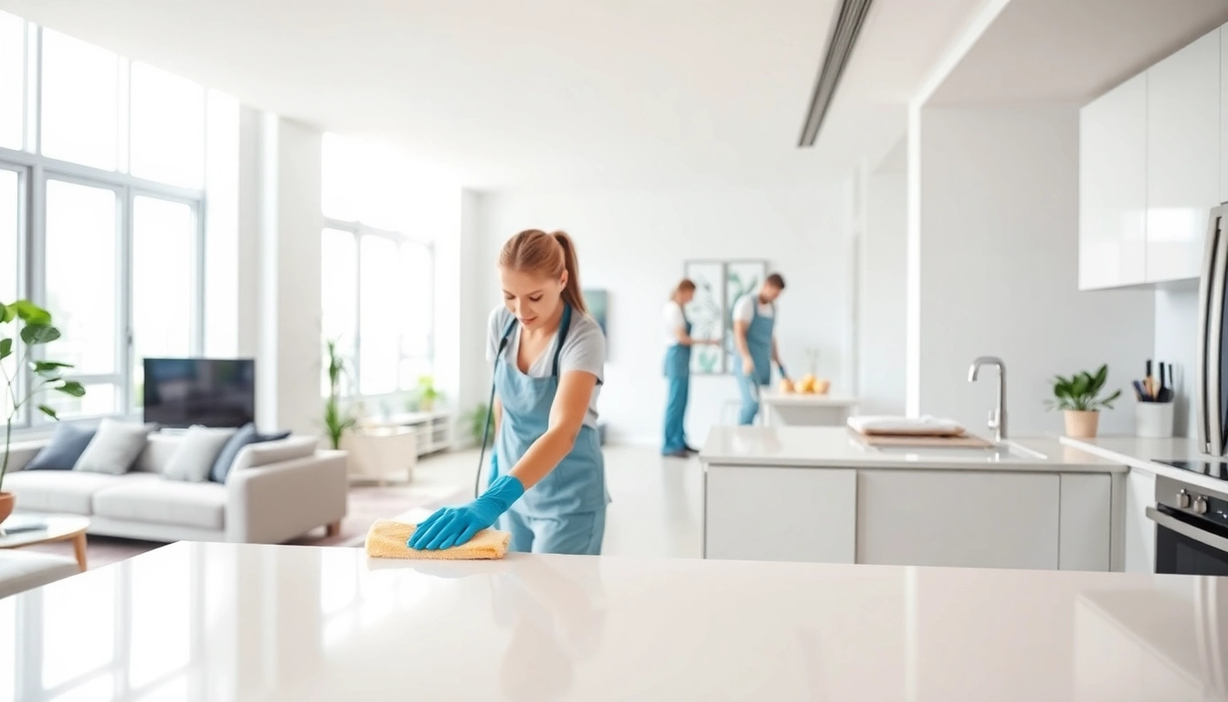 Expert team providing bond cleaning Logan services ensuring meticulous end-of-lease cleanliness.