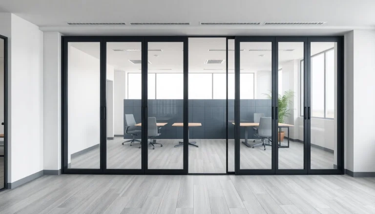 Enhance your space with a stylish Folding Partition Wall for versatile room configurations.