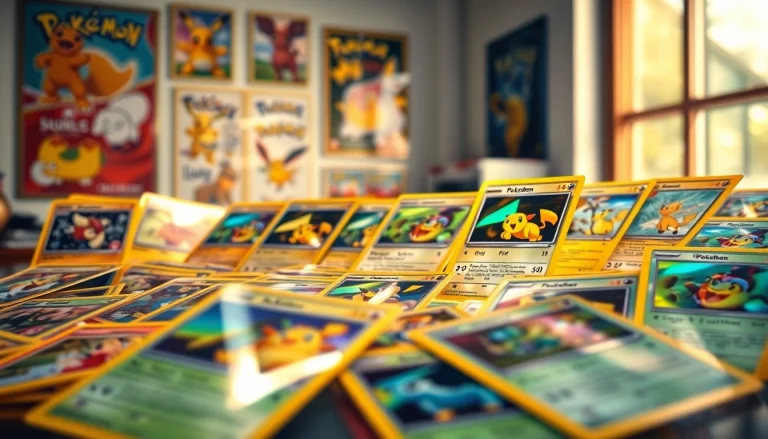 Showcase of vibrant Pokémon cards in India, highlighting rare designs and collector items.