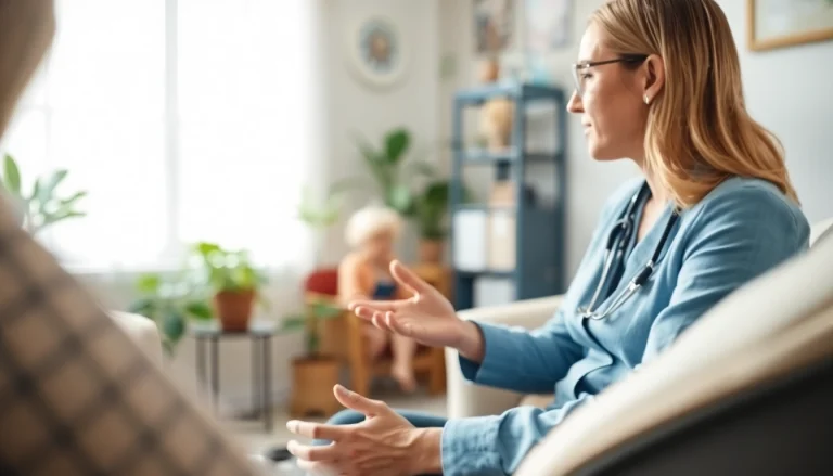 Engaging session with an attachment theory specialist fostering a nurturing therapeutic environment.
