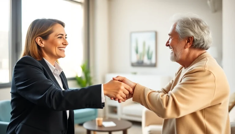 Buy my property fast with a professional real estate agent in a welcoming office.