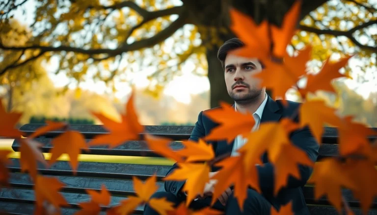 Individual reflecting in a sunlit park, representing the struggles of dealing with depression.