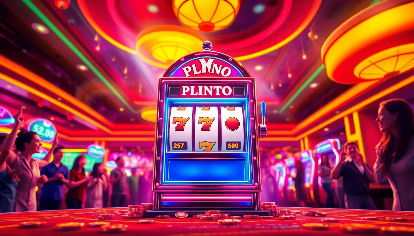Menangkan jackpot dengan Plinko slot yang penuh warna di kasino yang meriah.