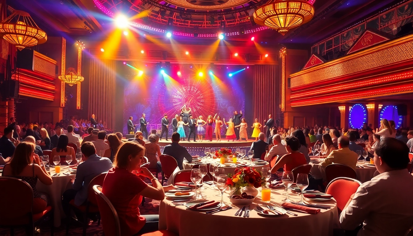 Enjoy thrilling moments at las vegas dinner shows with captivating performances and gourmet dining.