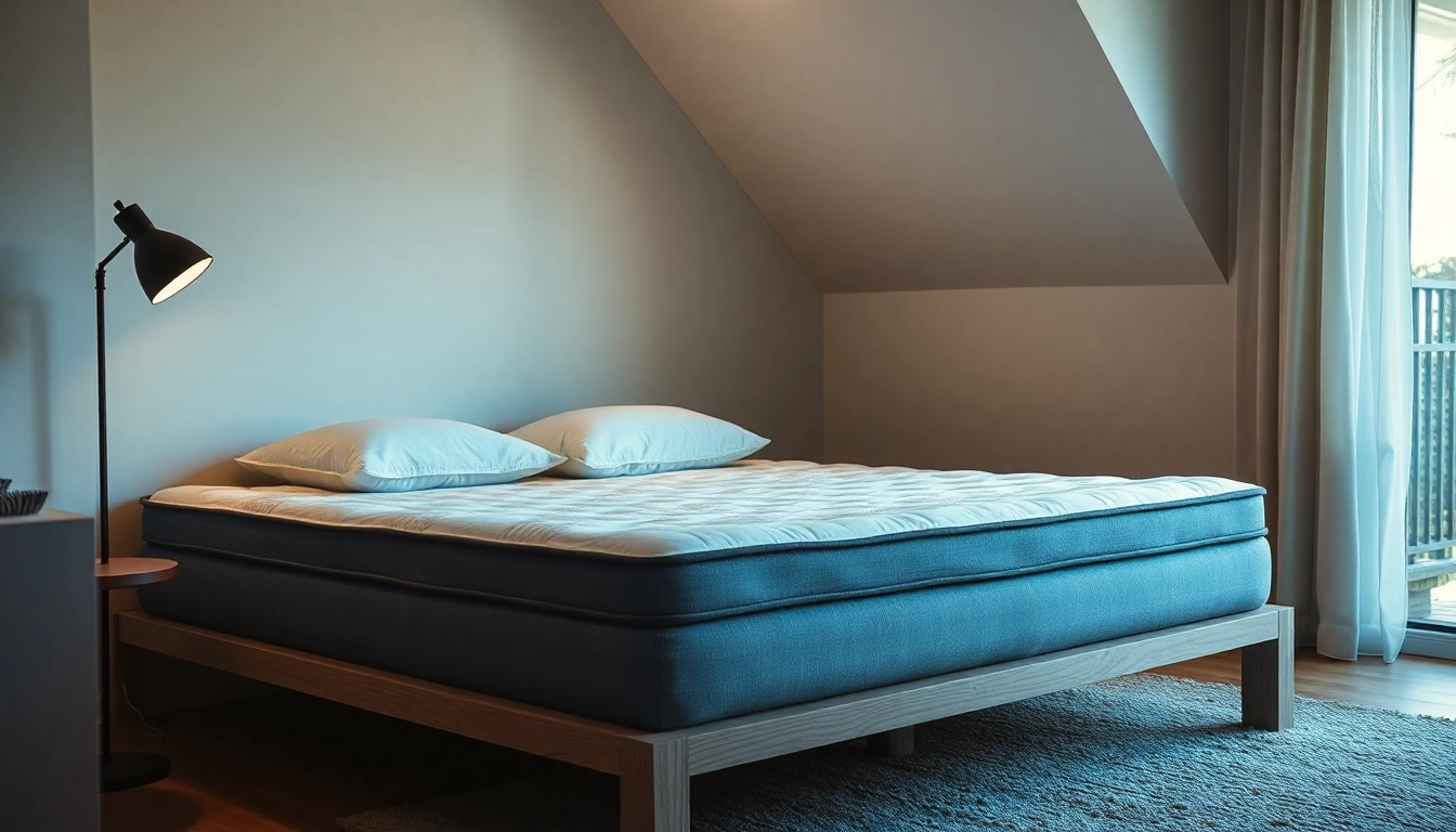 Materasso per chi dorme sul fianco, progettato per un comfort ottimale con un cuscino ergonomico accanto.