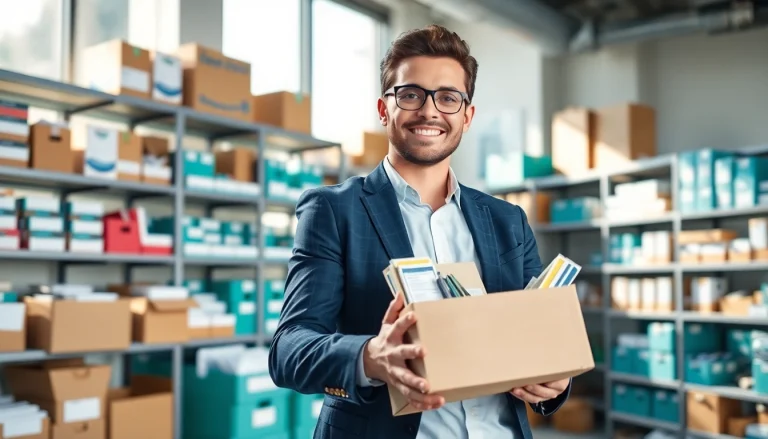 Enhance efficiency with amazon business wholesale supplies in a modern office setting.